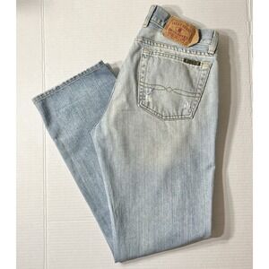 Vintage Lucky Brand Jeans Women's 6 Straight Leg Distressed Western Cowgirl Y2K